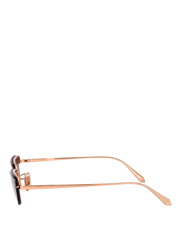 The Best Shops LINDA FARROW: サングラス - サングラス - 金