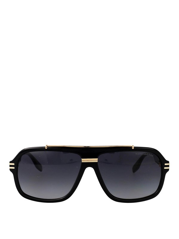 MARC JACOBS: Lunettes de soleil - Lunettes De Soleil - Noir