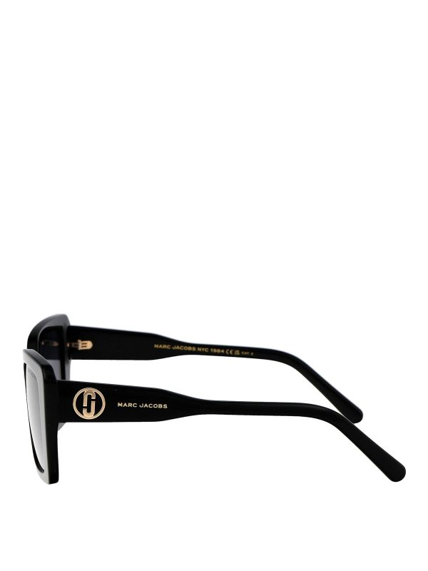 The Best Shops MARC JACOBS: Lunettes de soleil - Lunettes De Soleil - Noir