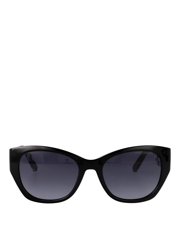 MARC JACOBS: Lunettes de soleil - Lunettes De Soleil - Noir