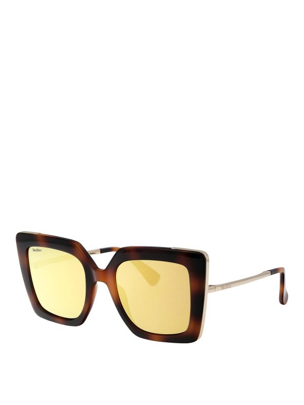 Max Mara: サングラス online - サングラス - ブラウン