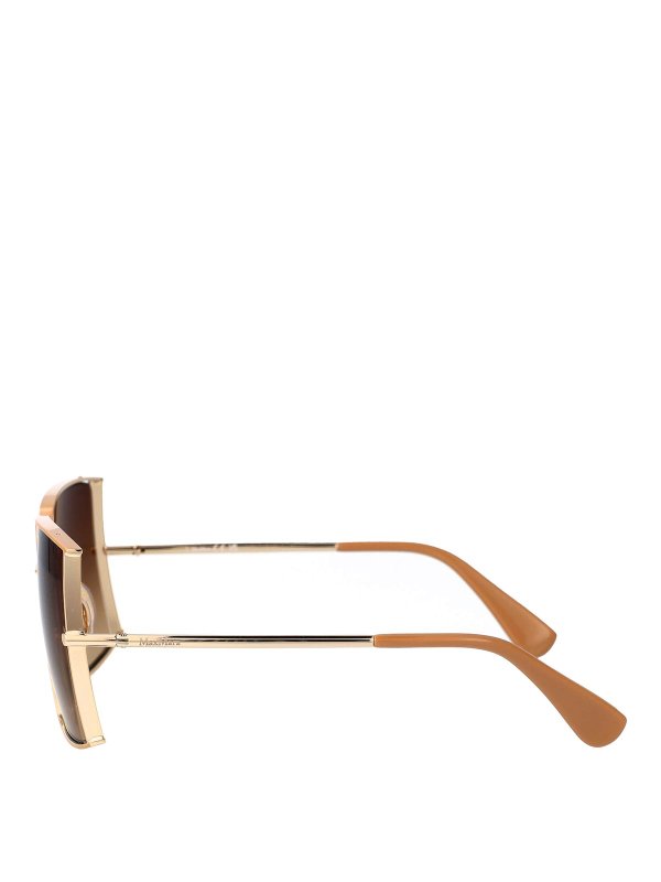 The Best Shops Max Mara: サングラス - サングラス - ブラウン
