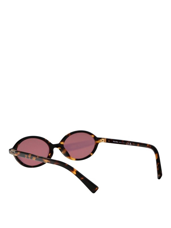 Lunettes De Soleil - Marron shop online: MIU MIU