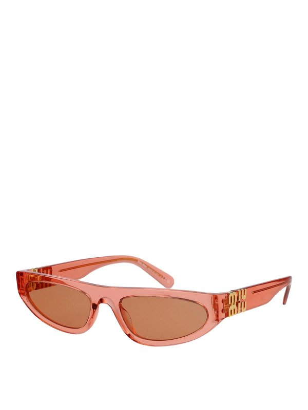 MIU MIU: サングラス online - サングラス - 赤