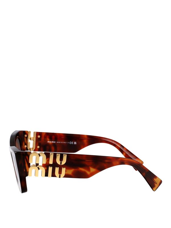 The Best Shops MIU MIU: Lunettes de soleil - Lunettes De Soleil - Marron