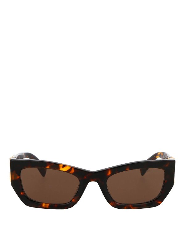 MIU MIU: Gafas de sol - Gafas De Sol - Marrón