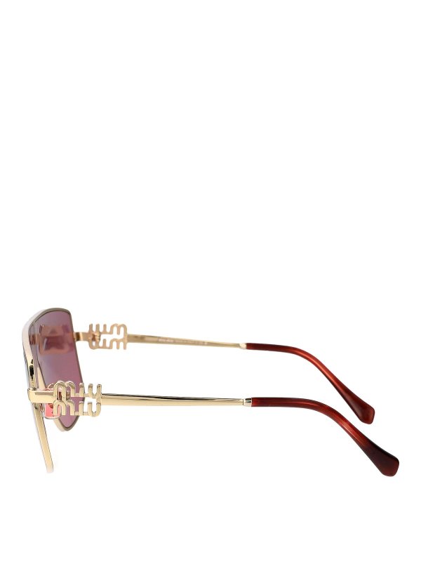 The Best Shops MIU MIU: サングラス - サングラス - 金