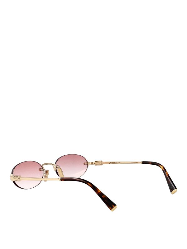 Gafas De Sol - Dorado shop online: MIU MIU