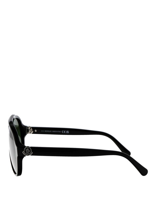 The Best Shops MONCLER: Lunettes de soleil - Lunettes De Soleil - Noir