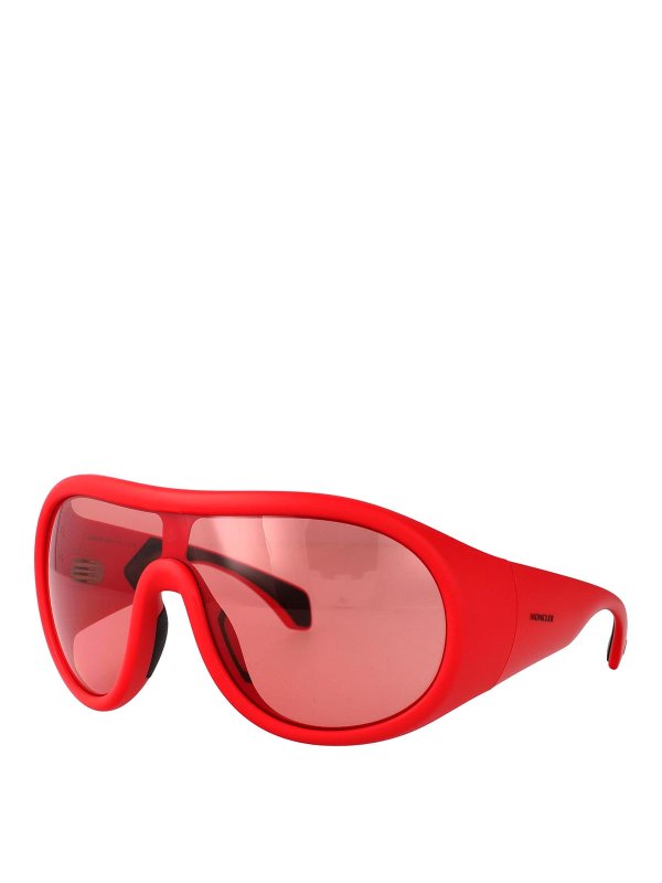 MONCLER: Gafas de sol online - Gafas De Sol - Rojo