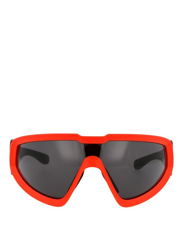 MONCLER: サングラス - サングラス - オレンジ