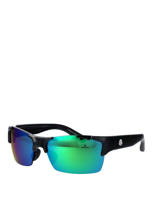 サングラス MONCLER Woman Sunglasses Black 1 ML0282 20Q Moncler Sunglasses - Black - Women | ML028220Q | thebs.com