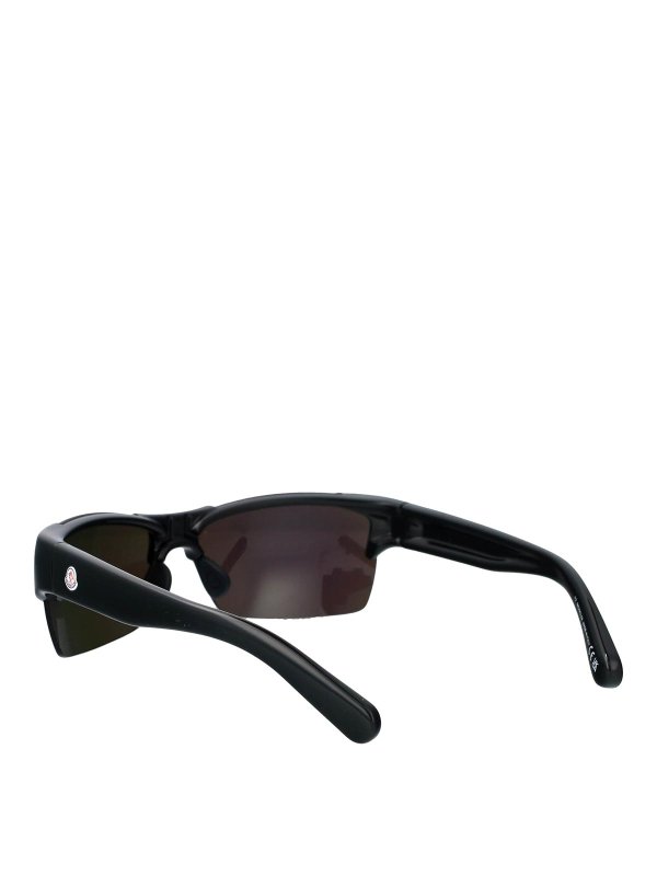 サングラス MONCLER Woman Sunglasses Black 1 ML0282 20Q Moncler Sunglasses - Black - Women | ML028220Q | thebs.com