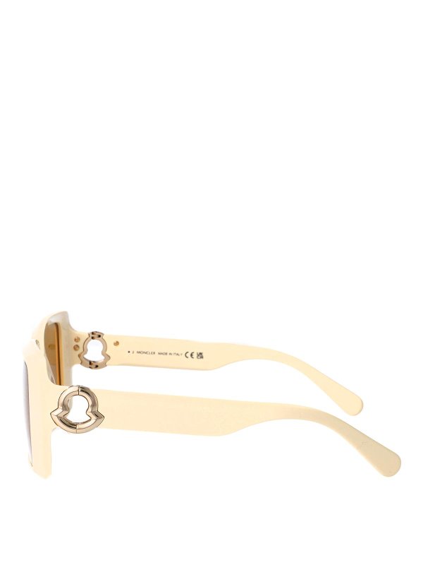 The Best Shops MONCLER: サングラス - サングラス - 白