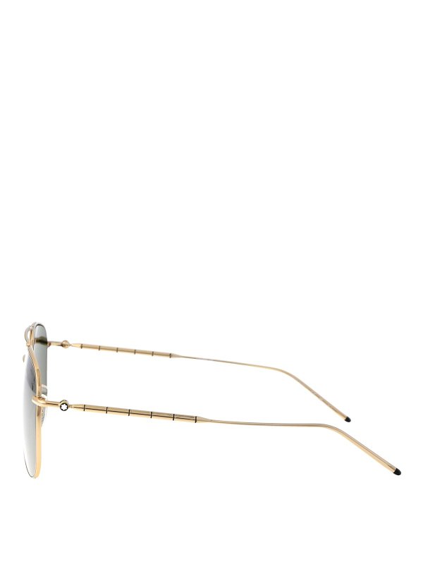 The Best Shops MONTBLANC: Sonnenbrillen - Sonnenbrille - Gold