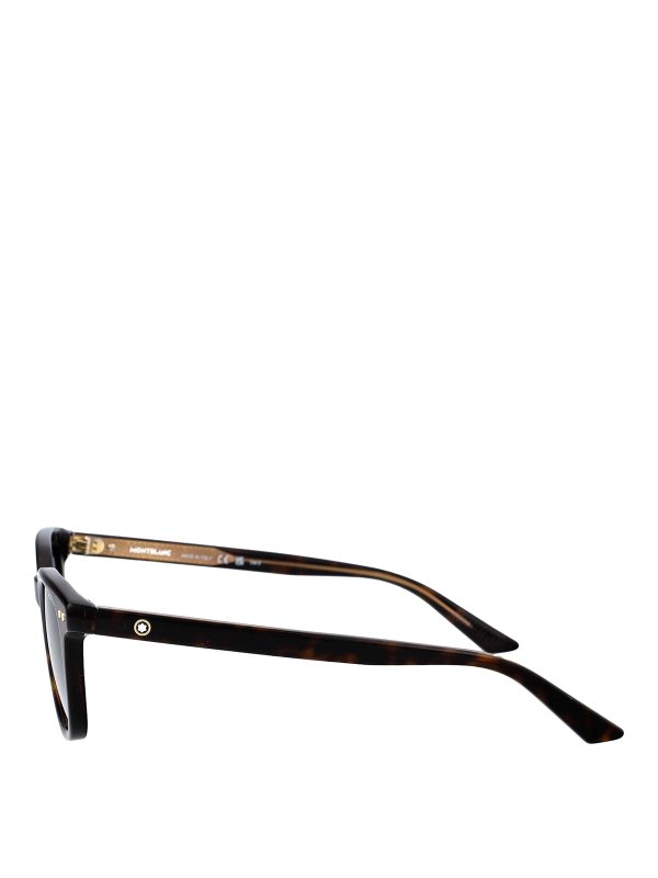 The Best Shops MONTBLANC: Lunettes de soleil - Lunettes De Soleil - Marron