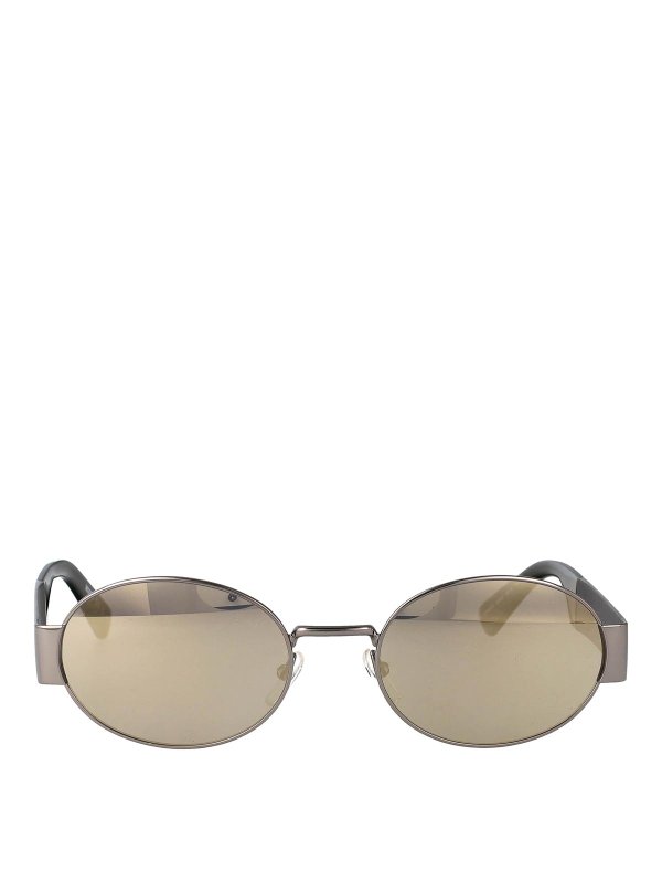 MOSCHINO: サングラス - サングラス - 銀