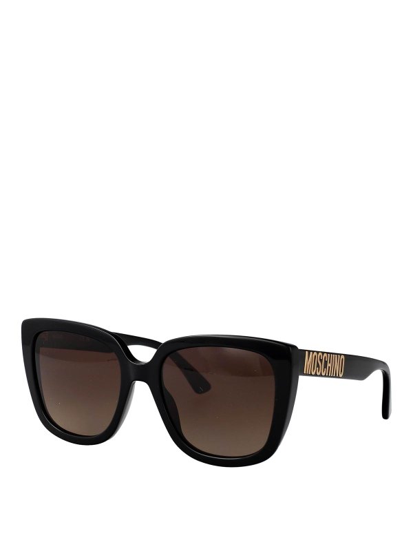 MOSCHINO: サングラス online - サングラス - 黒