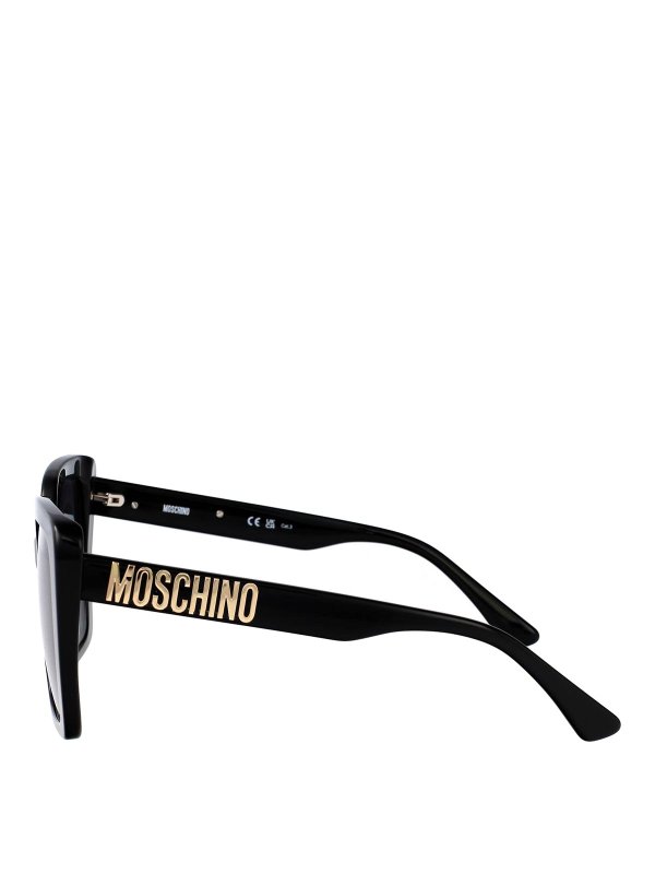 The Best Shops MOSCHINO: サングラス - サングラス - 黒