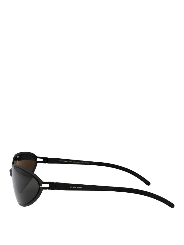 サングラス Mykita Mykita - CO BEAR - 002 black (CO BEAR 002 BLACK) Mykita Co Bear Sunglasses - Black - Women | COBEAR002
