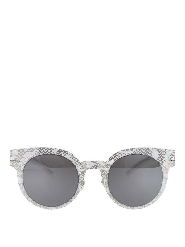 MYKITA: Sonnenbrillen - Sonnenbrille - Weiß
