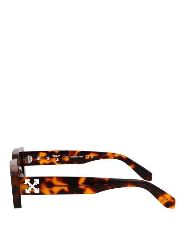 The Best Shops OFF-WHITE: サングラス - サングラス - ブラウン