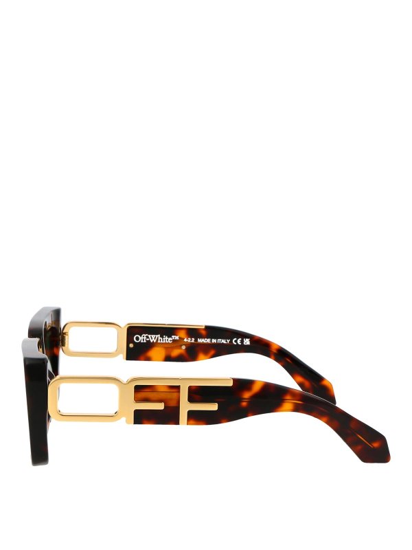 The Best Shops OFF-WHITE: サングラス - サングラス - ブラウン