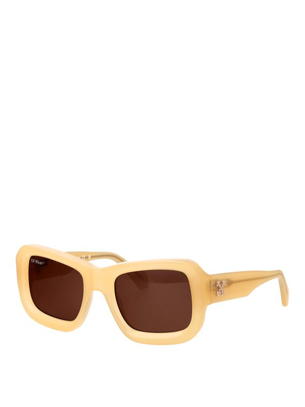 OFF-WHITE: Sonnenbrillen online - Sonnenbrille - Beige