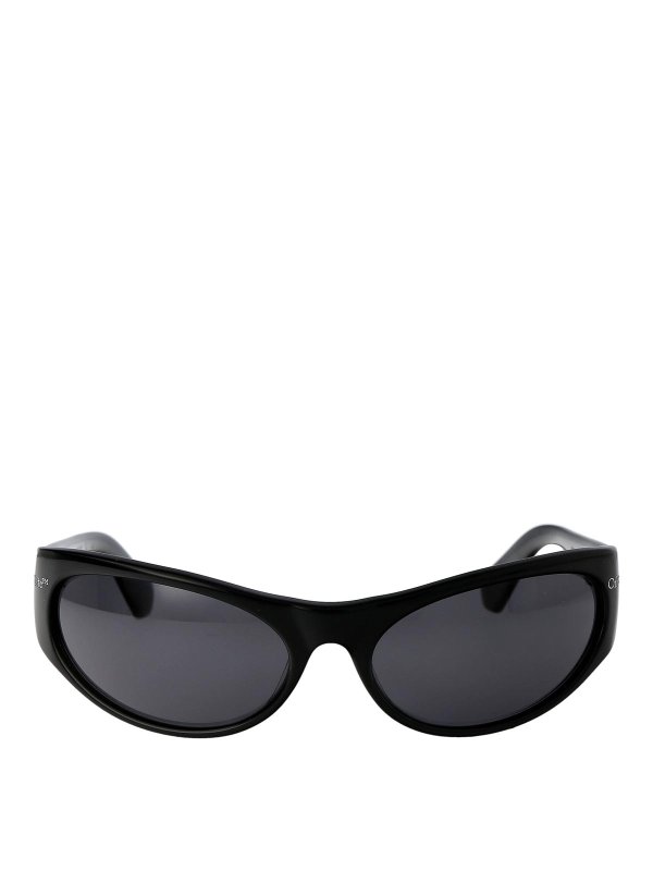 OFF-WHITE: サングラス - サングラス - 黒
