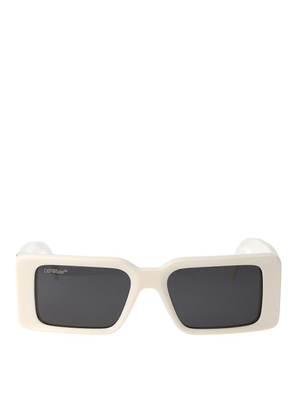 OFF-WHITE: サングラス - サングラス - 白