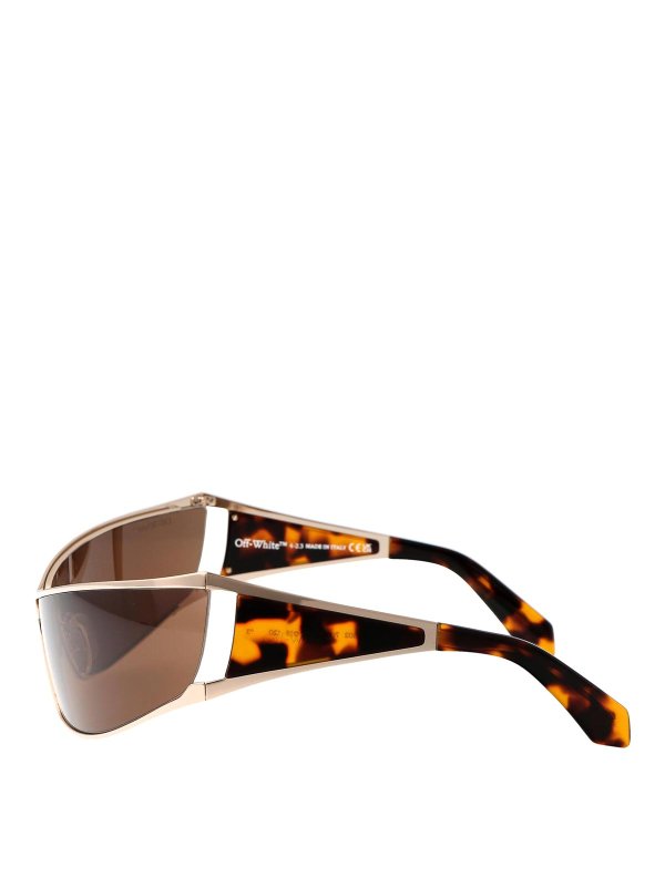 The Best Shops OFF-WHITE: Sonnenbrillen - Sonnenbrille - Gold