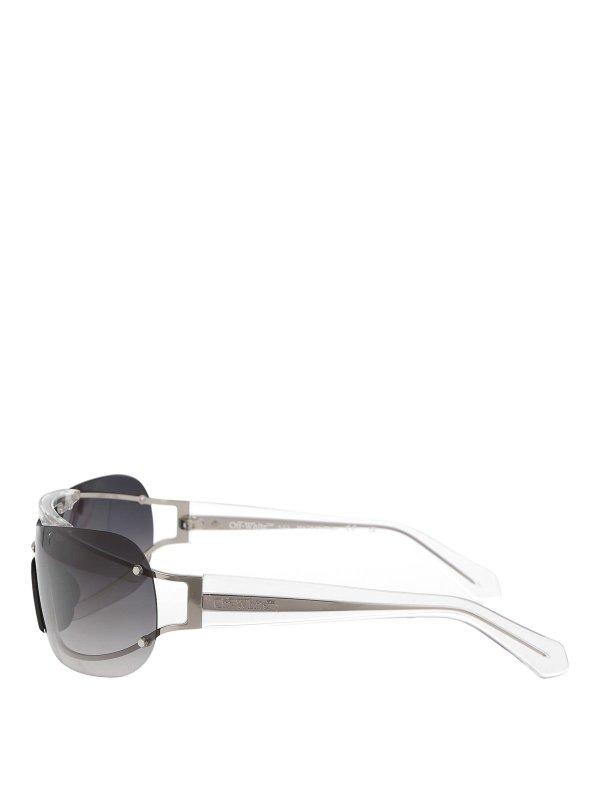 The Best Shops OFF-WHITE: サングラス - サングラス - 銀
