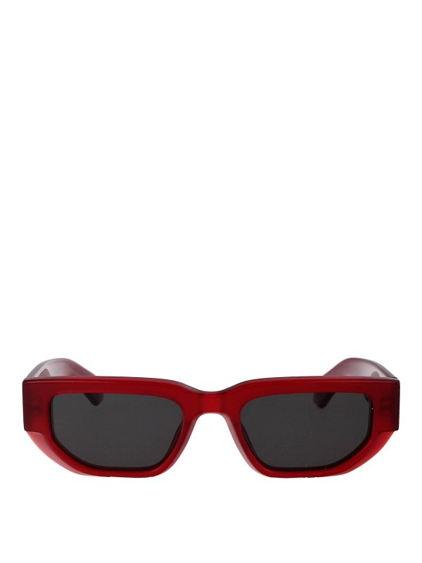 OFF-WHITE: Sonnenbrillen - Sonnenbrille - Bordeaux
