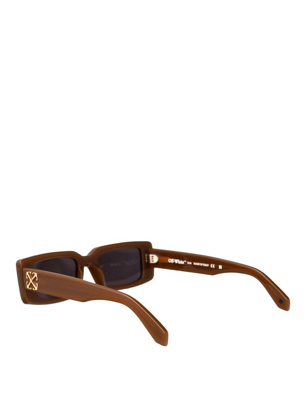Lunettes De Soleil - Marron shop online: OFF-WHITE