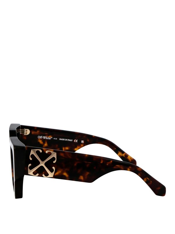 The Best Shops OFF-WHITE: サングラス - サングラス - ブラウン