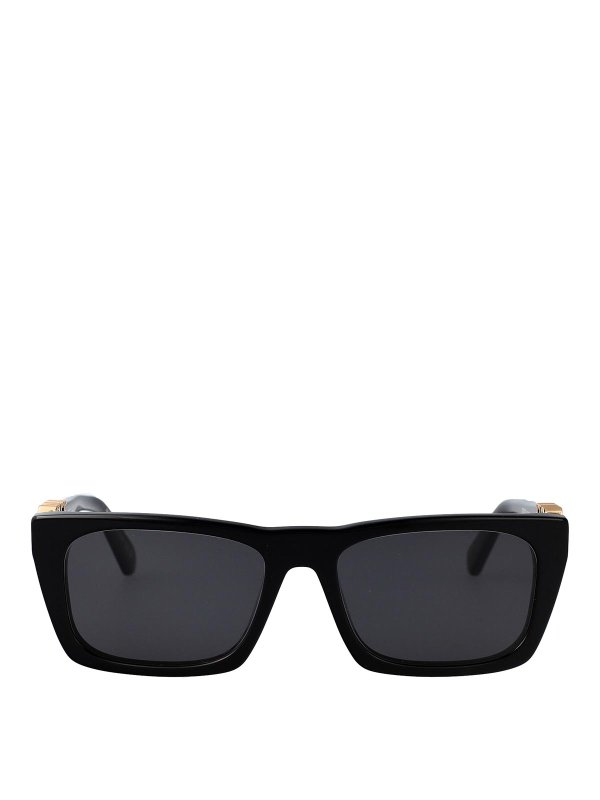 OFF-WHITE: サングラス - サングラス - 黒