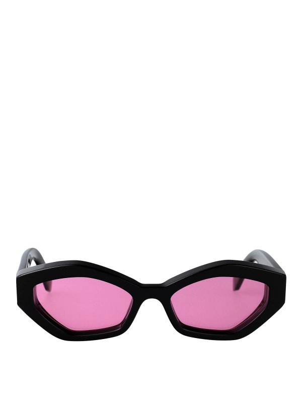 OFF-WHITE: サングラス - サングラス - 黒