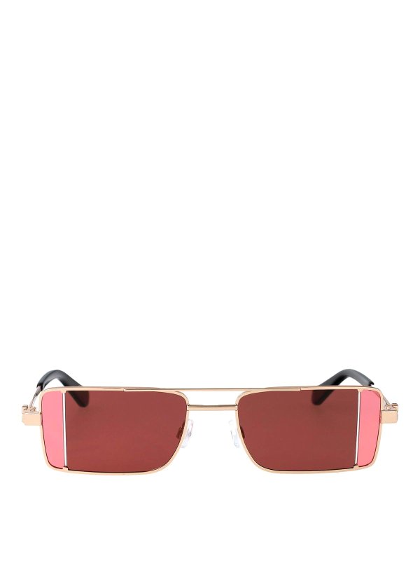 OFF-WHITE: Sonnenbrillen - Sonnenbrille - Rot