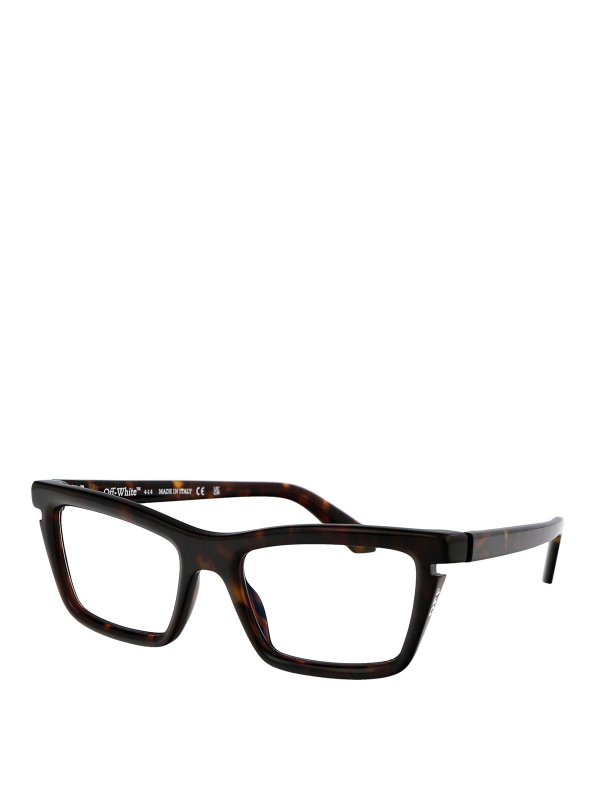 OFF-WHITE: occhiali da sole online - Stile ottico 50 occhiali