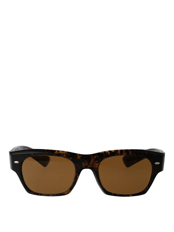 OLIVER PEOPLES: Sonnenbrillen - Sonnenbrille - Braun
