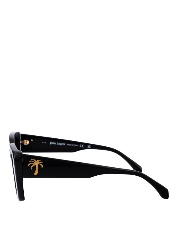 The Best Shops Palm Angels: Lunettes de soleil - Lunettes De Soleil - Noir