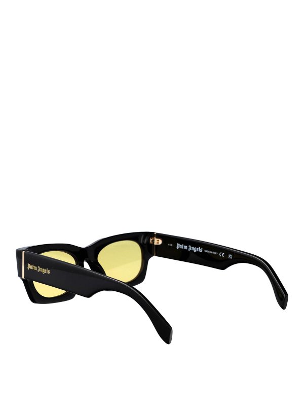 Lunettes De Soleil - Jaune shop online: Palm Angels