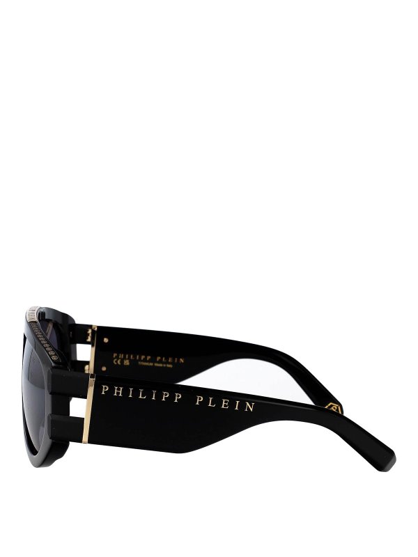 The Best Shops PHILIPP PLEIN: Lunettes de soleil - Lunettes De Soleil - Noir