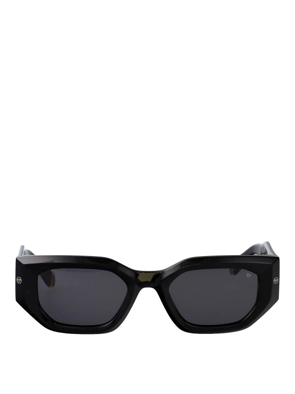 PHILIPP PLEIN: サングラス - サングラス - 黒