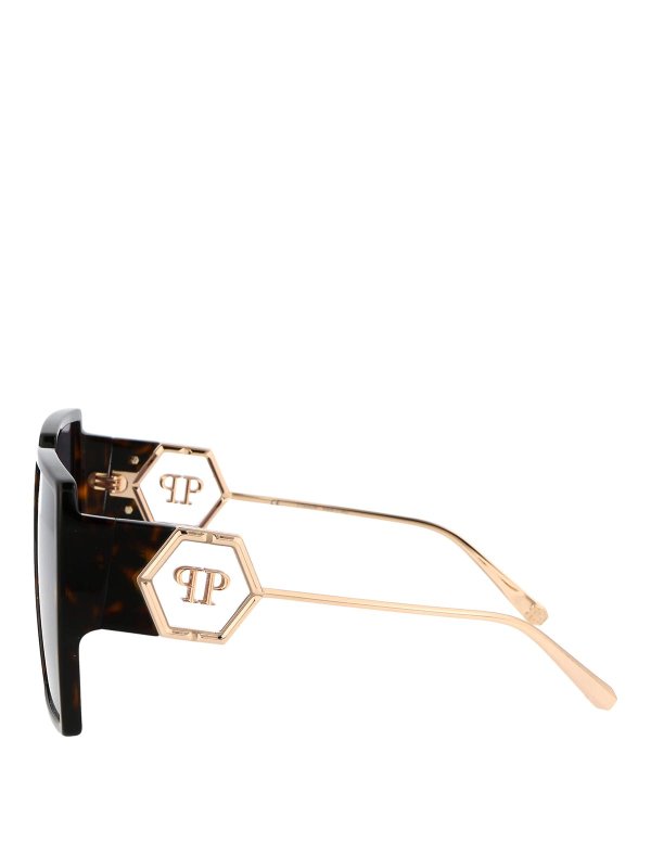 The Best Shops PHILIPP PLEIN: Sonnenbrillen - Sonnenbrille - Braun