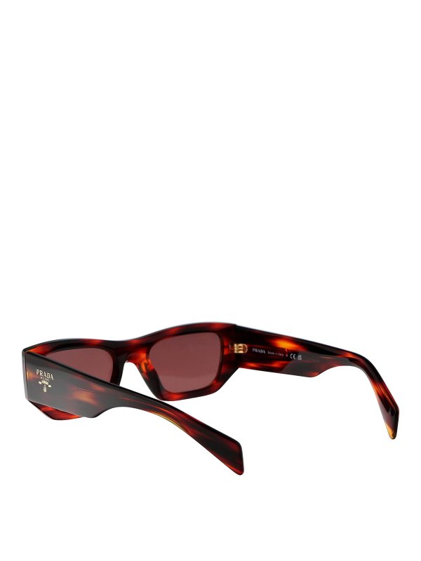 Lunettes De Soleil - Rouge shop online: PRADA