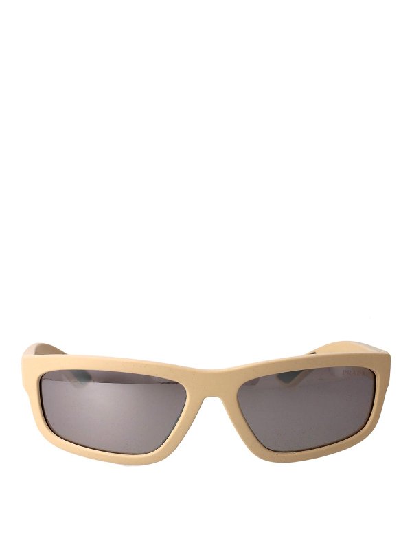 PRADA: サングラス - サングラス - ベージュ