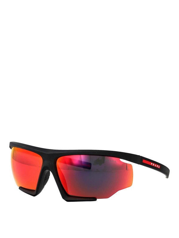 PRADA: サングラス online - サングラス - 黒