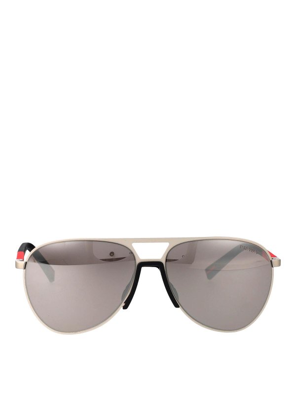 PRADA: Lunettes de soleil - Lunettes De Soleil - Marron