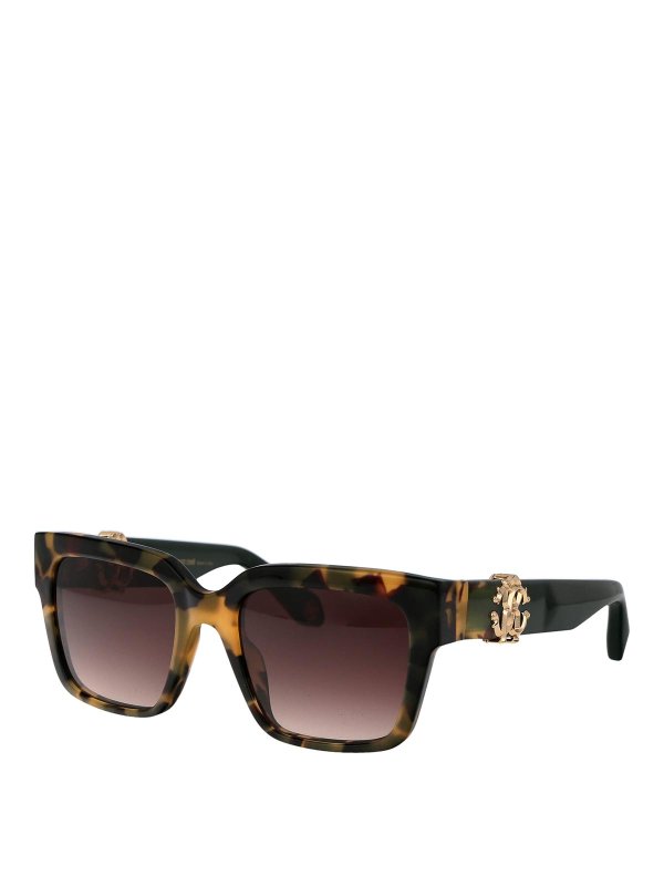 ROBERTO CAVALLI: Lunettes de soleil online - Lunettes De Soleil - Marron